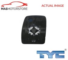 REAR VIEW MIRROR GLASS LHD ONLY LEFT TYC 324-0034-1 P NEW OE REPLACEMENT