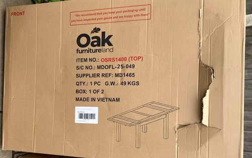 Oak furnitureland rustic - oak,