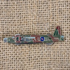 Atlas Editions Vickers Wellington Airplane Enamel Badge RAF Aircraft