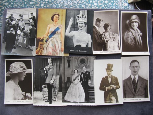 Old postcards british - old, of