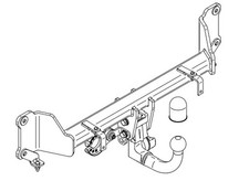 Detachable Swan Neck Tow Bar