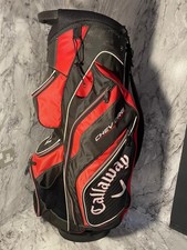 Callaway chey org Cart Golf Bag 14 Way Dividers Red Black
