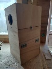  parrot rosella/African grey side peep door style Nest Box 24"x12"x12"