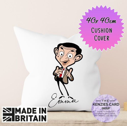 Personalised bean cushion - mr,