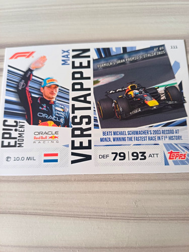 Topps turbo attax - topps, f1