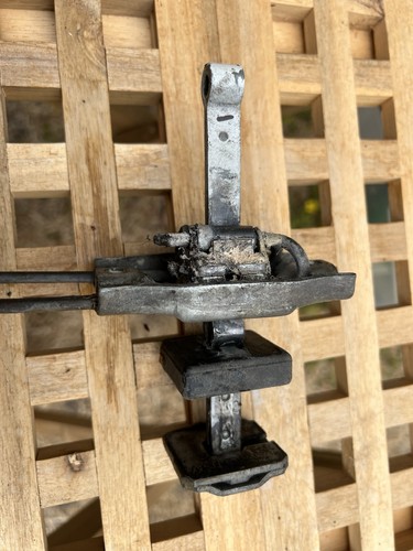 Cab door hinge - vw, t2