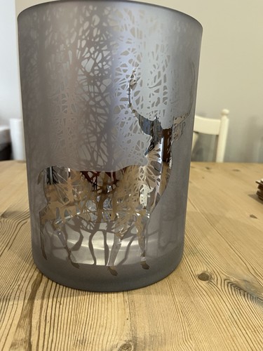 Silver stag forest design - silver,
