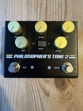 Pigtronix Philosophers Tone 2 Compressor with Grit Effects Pedal Overdrive
