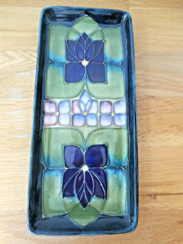 Moorcroft pen tray - moorcroft,