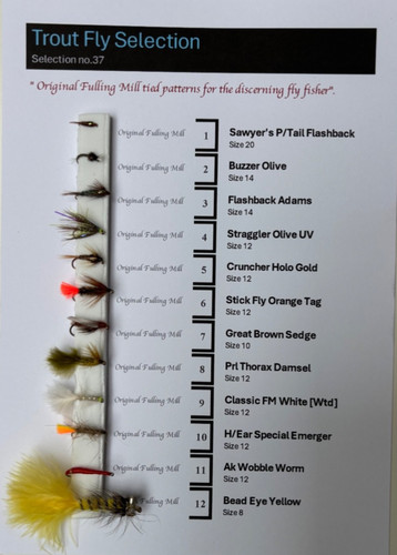 Fulling mill trout flies - trout,