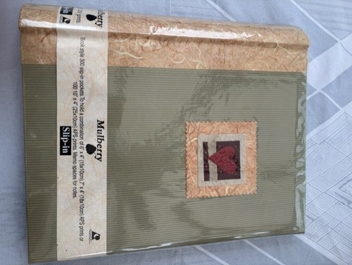 Mulberry photo album - peach, &