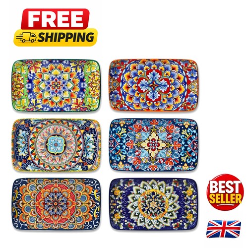 Bohemian porcelain serving - bohemian,