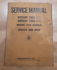 Datsun 100A 120A Service