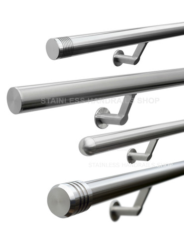 Brushed stainless steel stair - brushed,