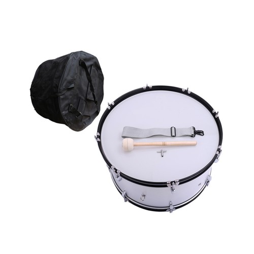 Marching bass drum with mallet - bass,