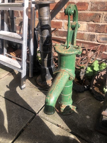 Antique water pump - water,