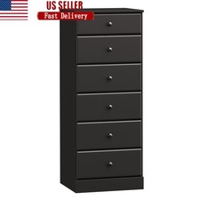 6 Drawer Tall Dresser Storage