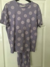 cotton pyjamas size 4-6 lilac