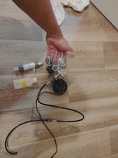 Aquarium CO₂ System with Inline Diffuser & Glass Bubble Counter – Used (Working)