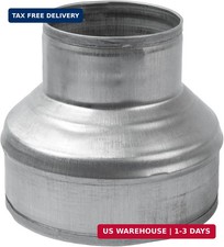 5" to 3" Inch Galvanized Steel