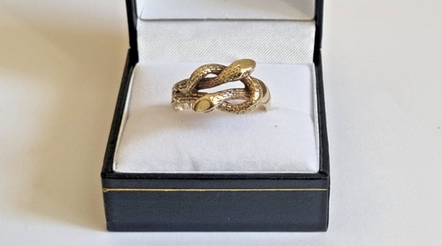 9ct 375 yellow gold double - 9ct,
