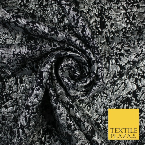 Black with silver metallic - black,
