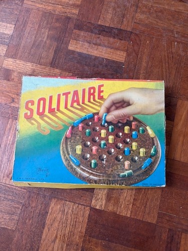 Vintage solitaire game from - vintage,