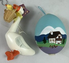 German Easter Ornaments Wooden