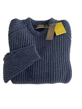 GENTS WOOL RIB SWEATER MADE IN