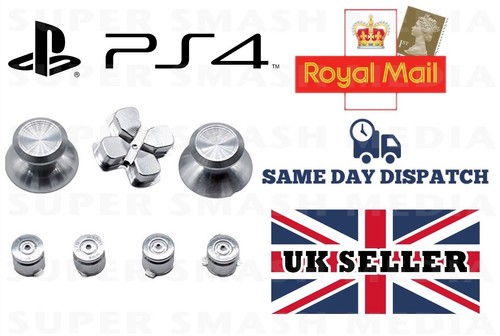 Silver metal buttons set for - silver,