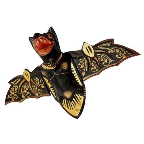 Flying black bat mobile - bat,