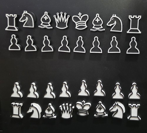 Classic magnetic chess set - chess,