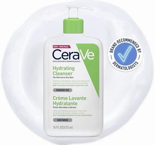 Cerave hydrating cleanser - cerave,