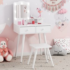 Kids vanity table - kids, chair