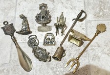 Job Lot Of Small Brass Items