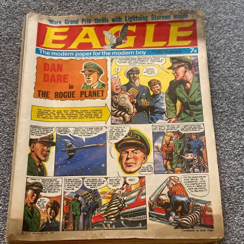 Eagle comic 1960 dan dare - 1960,