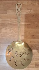 Antique Brass Cream Skimmer