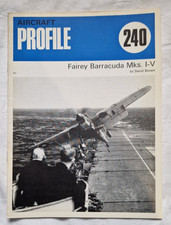 1972 Aircraft Profile 240 Magazine - Fairey Barracuda Mks. I-V
