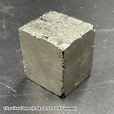 Pyrite crystal cube genuine - pyrite,