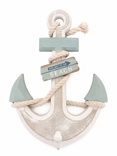 Coastal wooden rustic - coastal, anchor