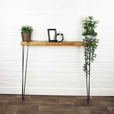 Console Table Solid Wood