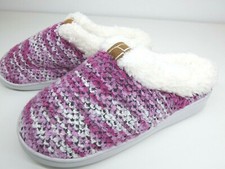 Womens ladies slip on backless