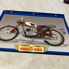 Norman 250 B4 Sport 1961 Sheet