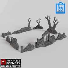 Hallowed Graveyard Walls