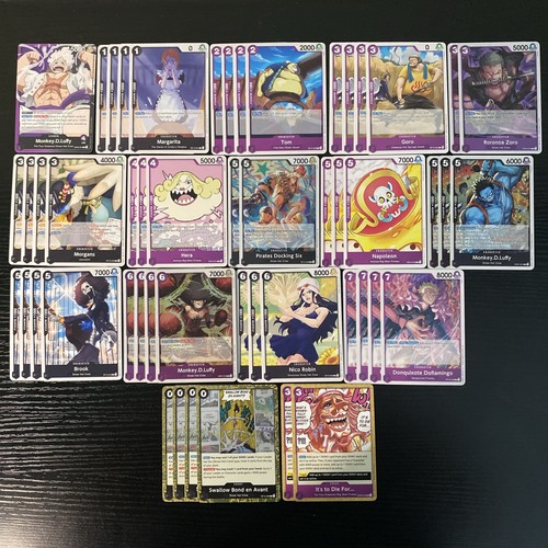 One piece tcg purple - one,