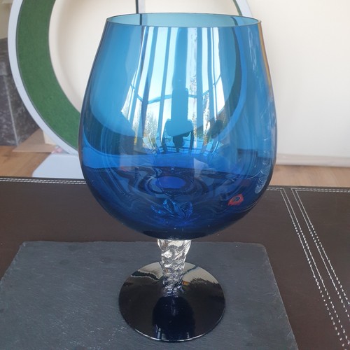 Vintage cobalt blue art - cobalt,