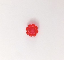 Vintage 90s Polly Pocket Red Flower Jewel Sparkle Surprise Jewel Magic Ball 1