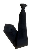 Ex Police Clip On Black Tie