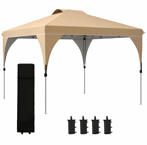 Outsunny pop square gazebo - outsunny,