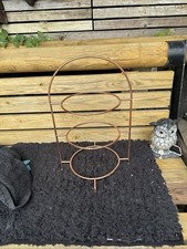 Vintage 3 Tiered metal Cake Pie Stand Dessert Plate Rack Gold 42cm